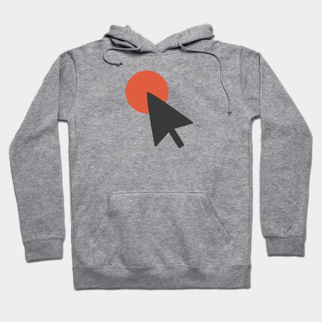 Mouse Arrow Pointer Selection Hoodie by THP Creative